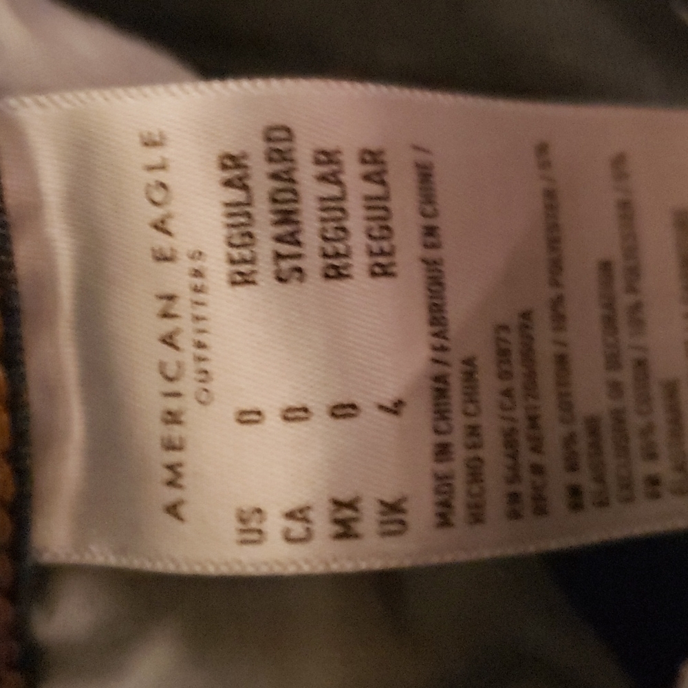 American Eagle Outfitters Next Level Stretch Super Skinny Jeans Size 0R - Picture 5 of 5